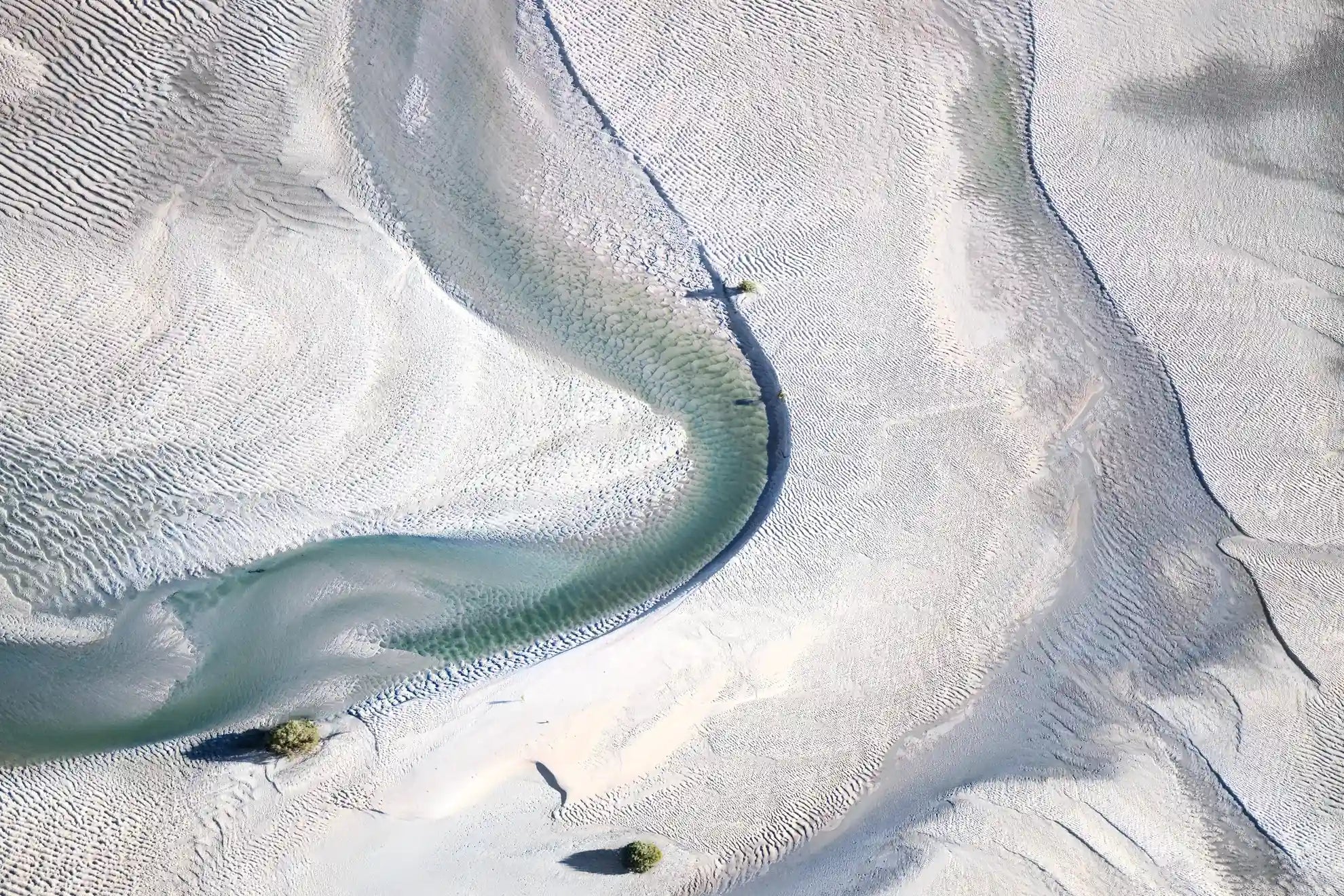 Limited Edition aerial print: Accentuate. River mouth and coast in The Kimberley, Western Australia.