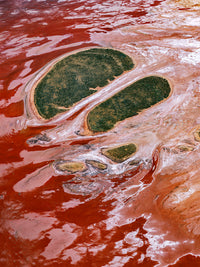 Linyji—Marnipurl Creek — fine art aerial photograph by Steven Stanley Manolakis