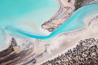 Opaline — fine art aerial photograph by Steven Stanley Manolakis