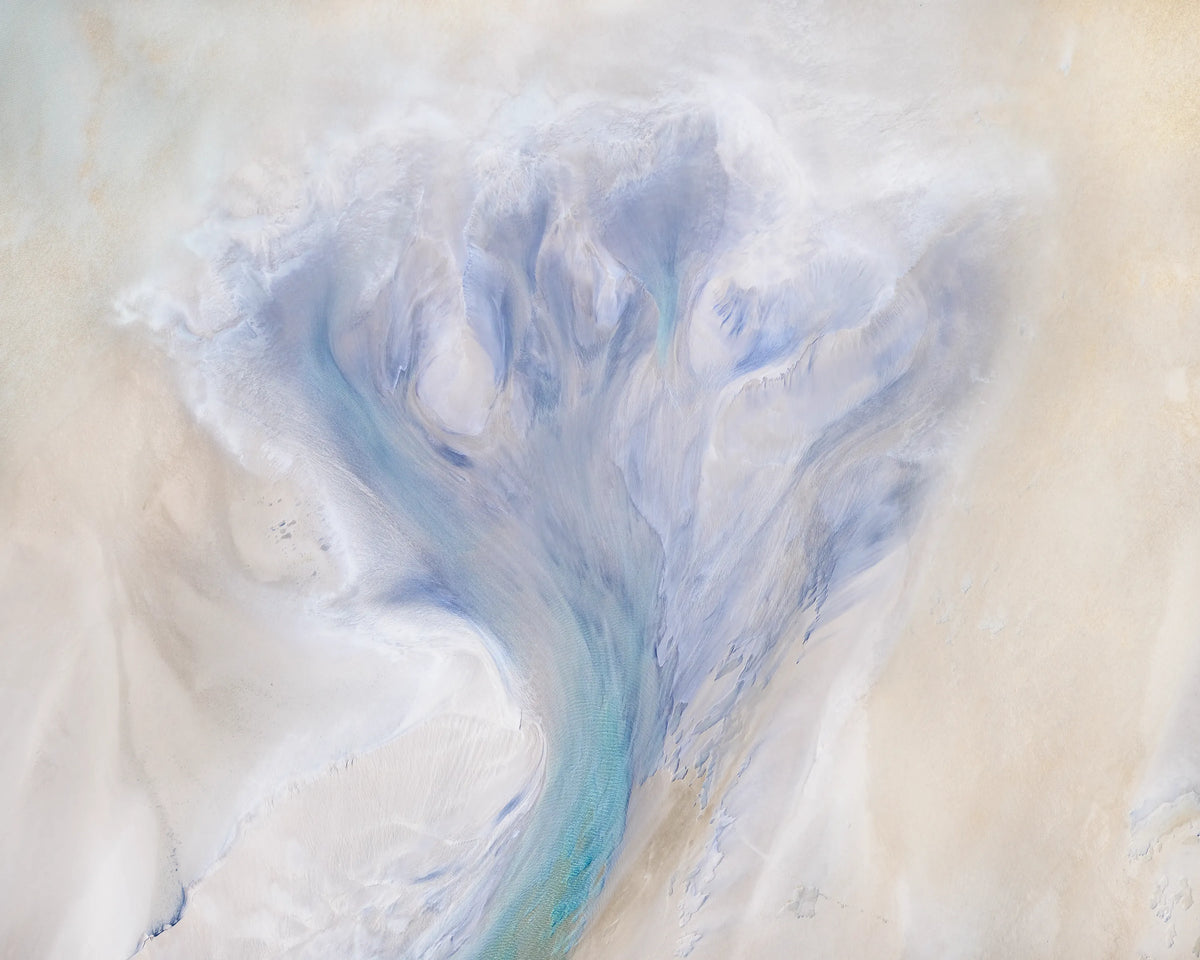 Sapphire Jewel — fine art aerial photograph by Steven Stanley Manolakis