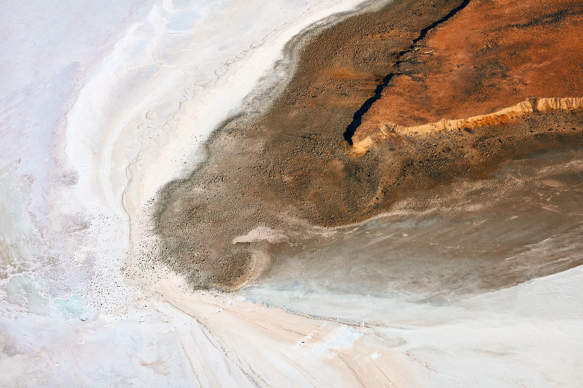 Slice — fine art aerial photograph by Steven Stanley Manolakis